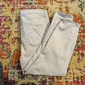 Talbots Periwinkle Jegging Crop Jeans Size 12